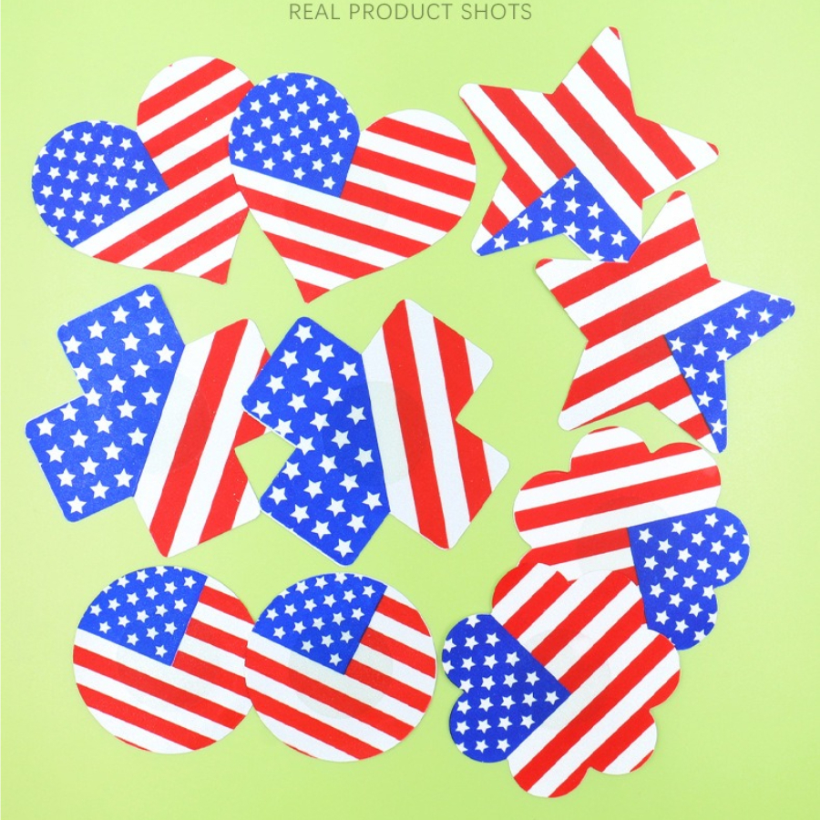 10pairs Light Reactive America - Nipple Cover Pasties ulasan dan harga