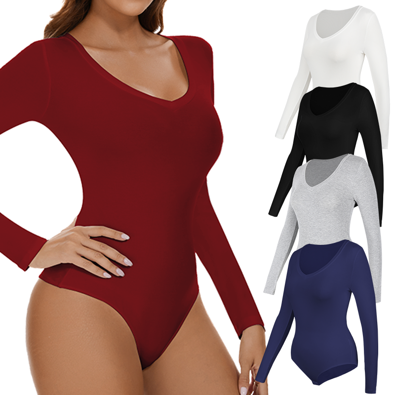 Bodysuit Women Sexy Body Shape - Shapewear Bodysuit Firm ulasan dan harga