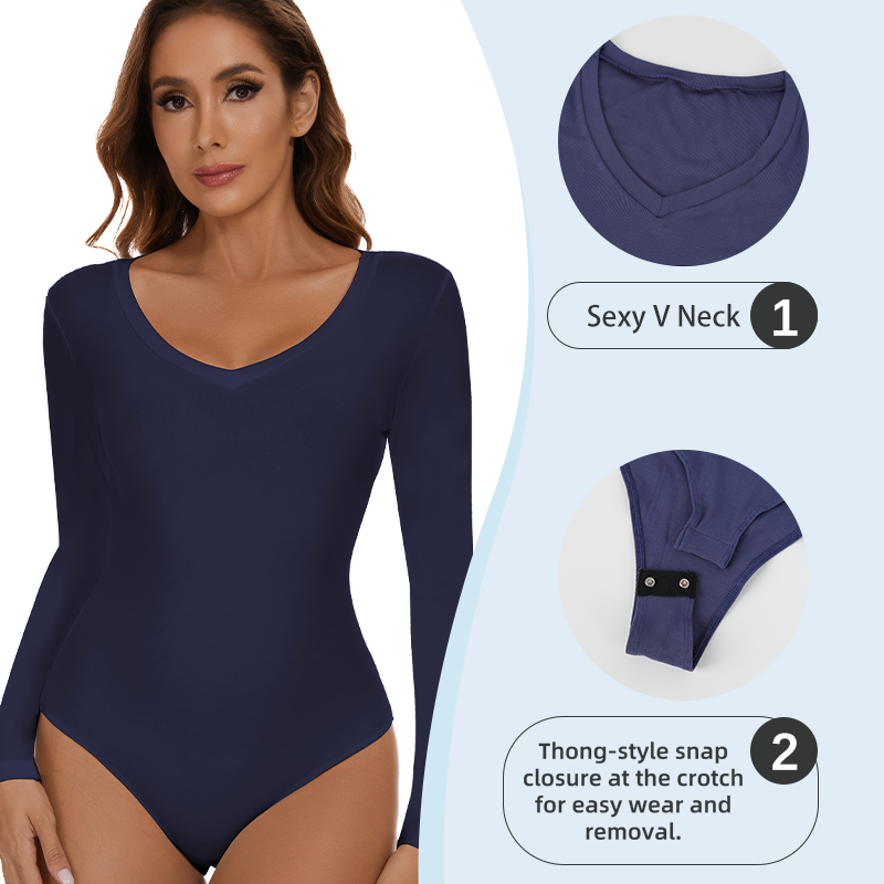 Bodysuit Women Sexy Body Shape - Shapewear Bodysuit Firm ulasan dan harga